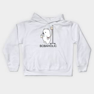 Bobaholic Bear Is Your Spirit Animal! Kids Hoodie